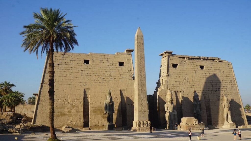 o belíssimo Templo de Luxor