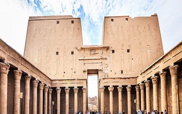 O Templo de Edfu é uma maravilha